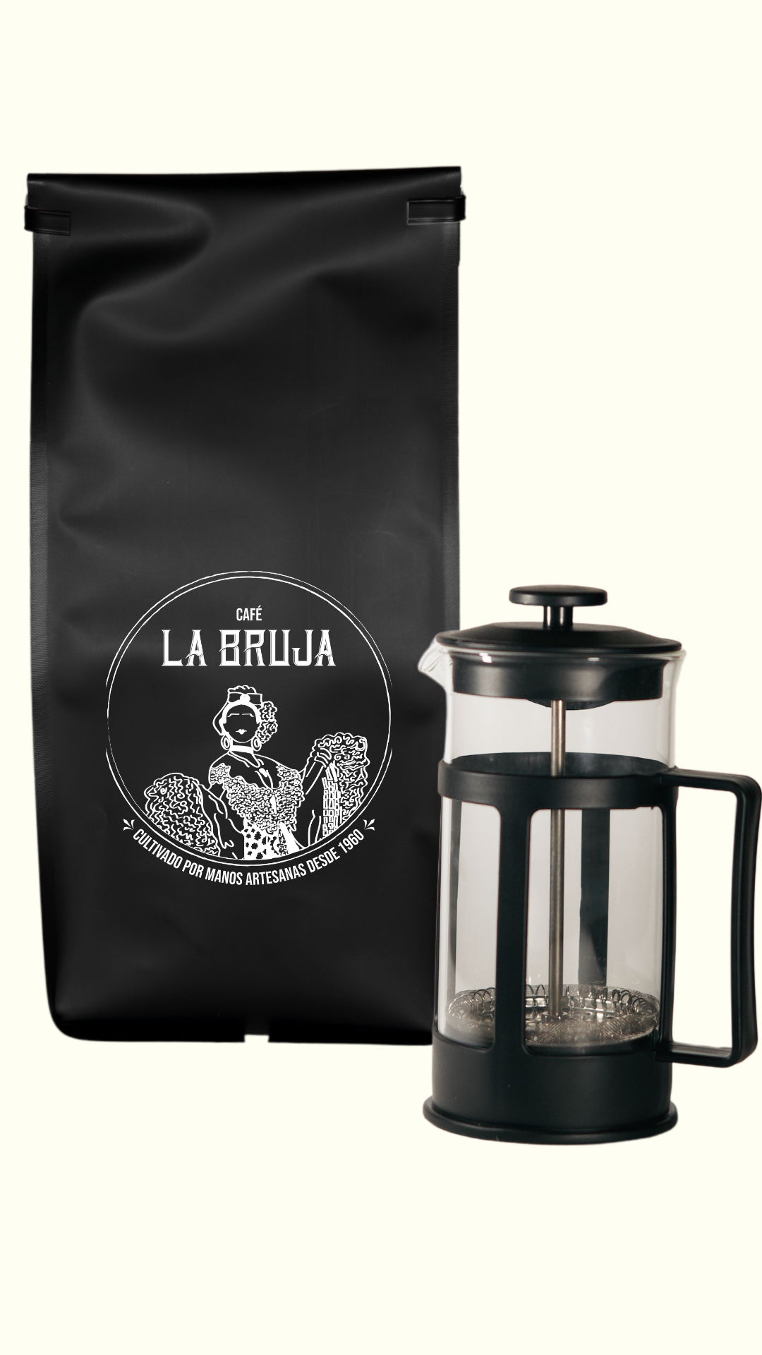 1kg Cafe con prensa francesa