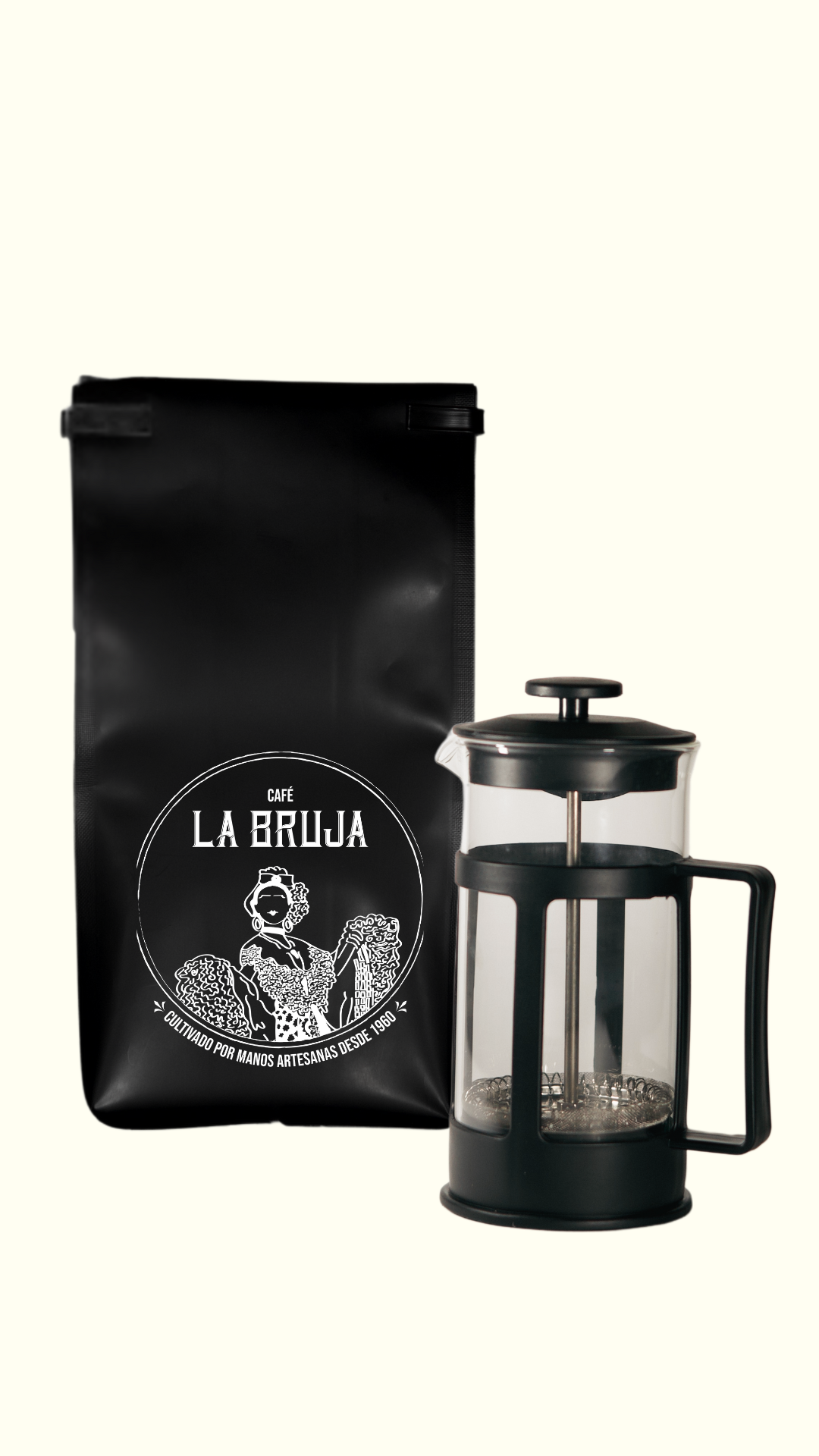 1/2kg Cafe con prensa francesa