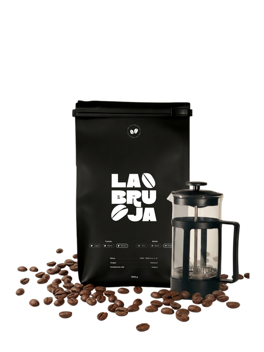 1kg Cafe con prensa francesa