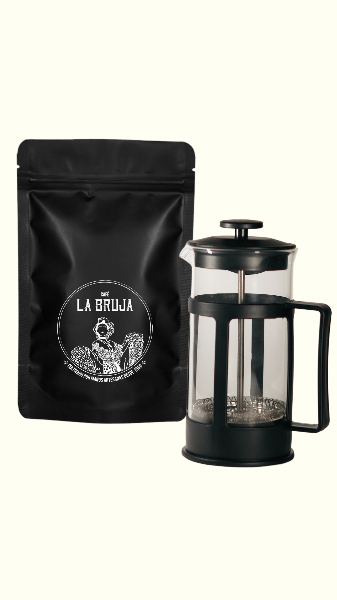 150 g Cafe con prensa francesa